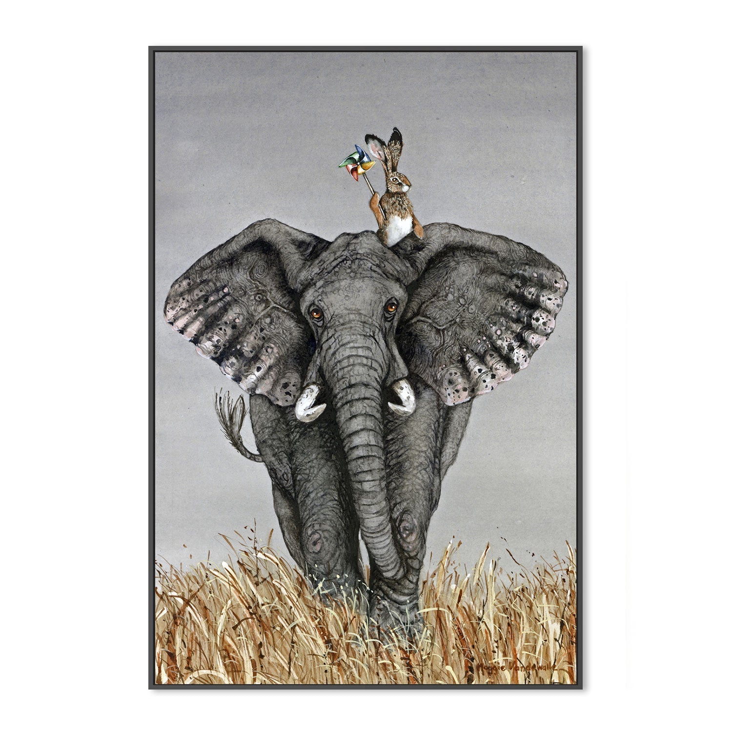 wall-art-print-canvas-poster-framed-After The Parade , By Maggie Vandewalle-GIOIA-WALL-ART