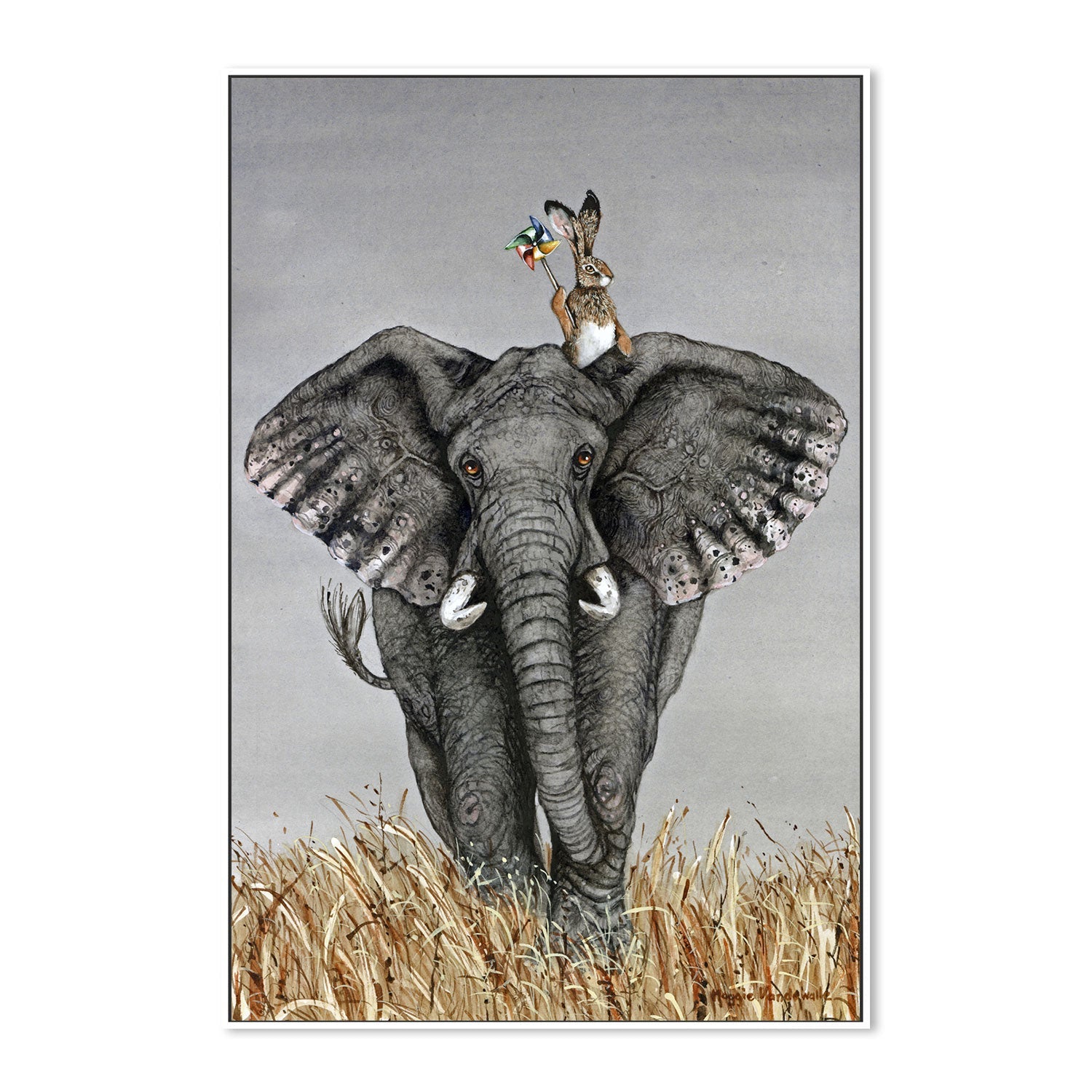 wall-art-print-canvas-poster-framed-After The Parade , By Maggie Vandewalle-GIOIA-WALL-ART