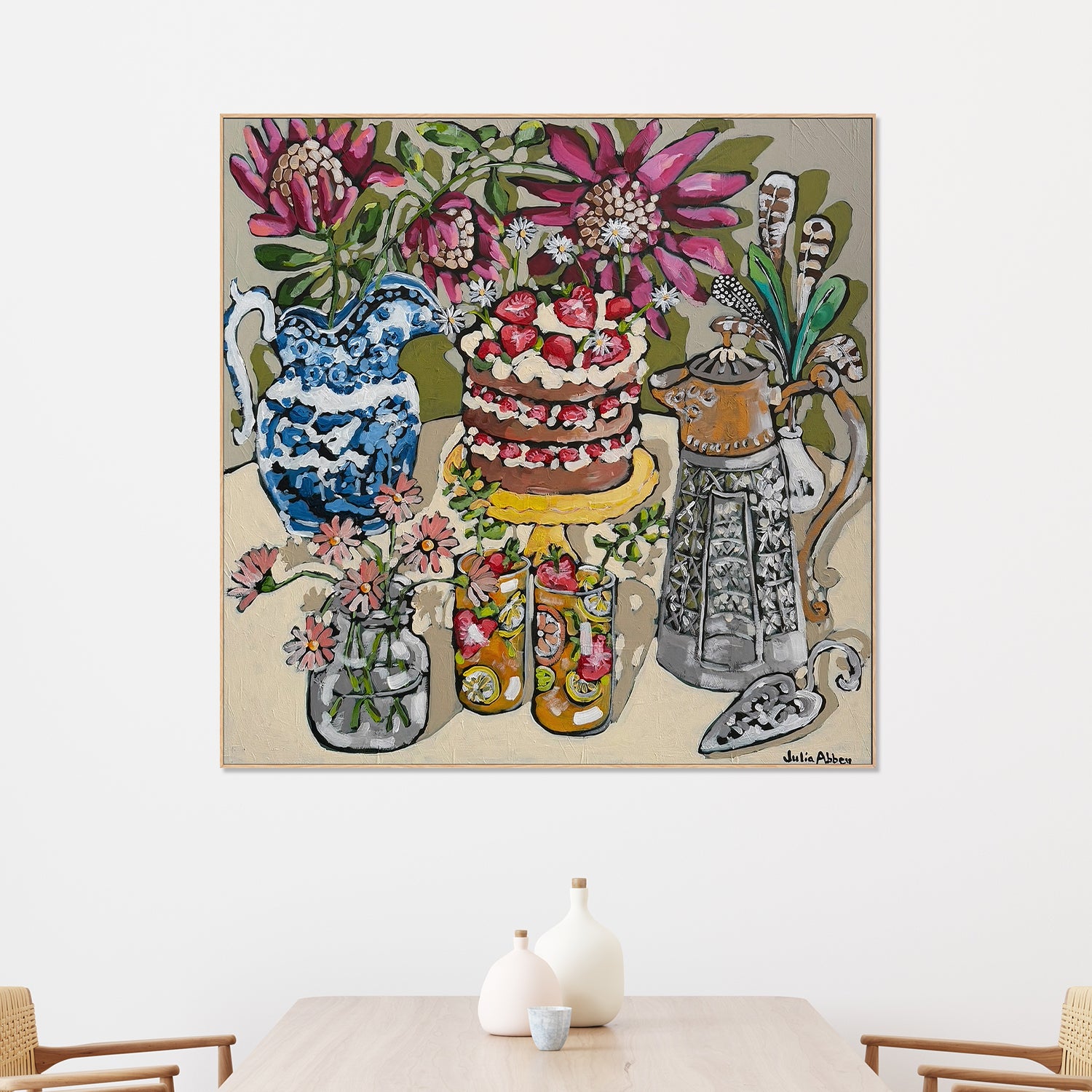 wall-art-print-canvas-poster-framed-Afternoon Pimms , By Julia Abbey-2