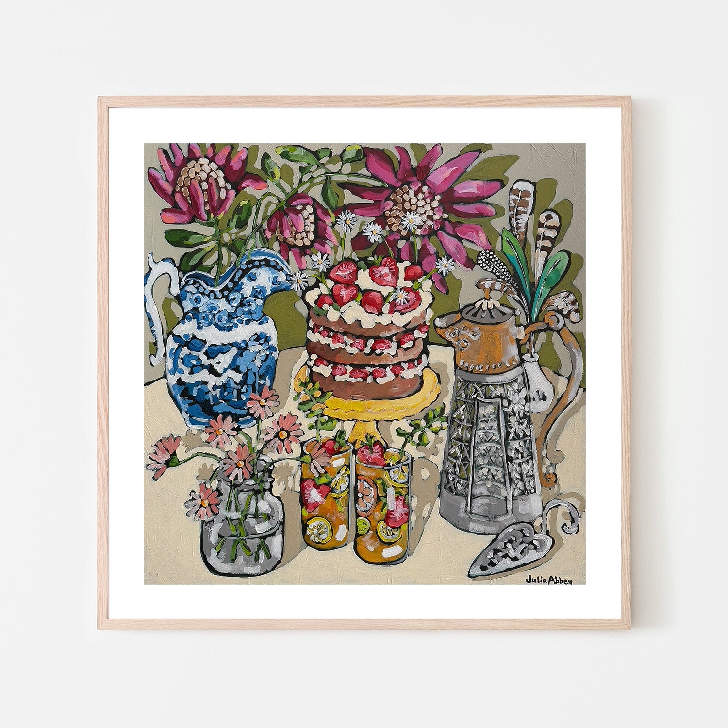wall-art-print-canvas-poster-framed-Afternoon Pimms , By Julia Abbey-6