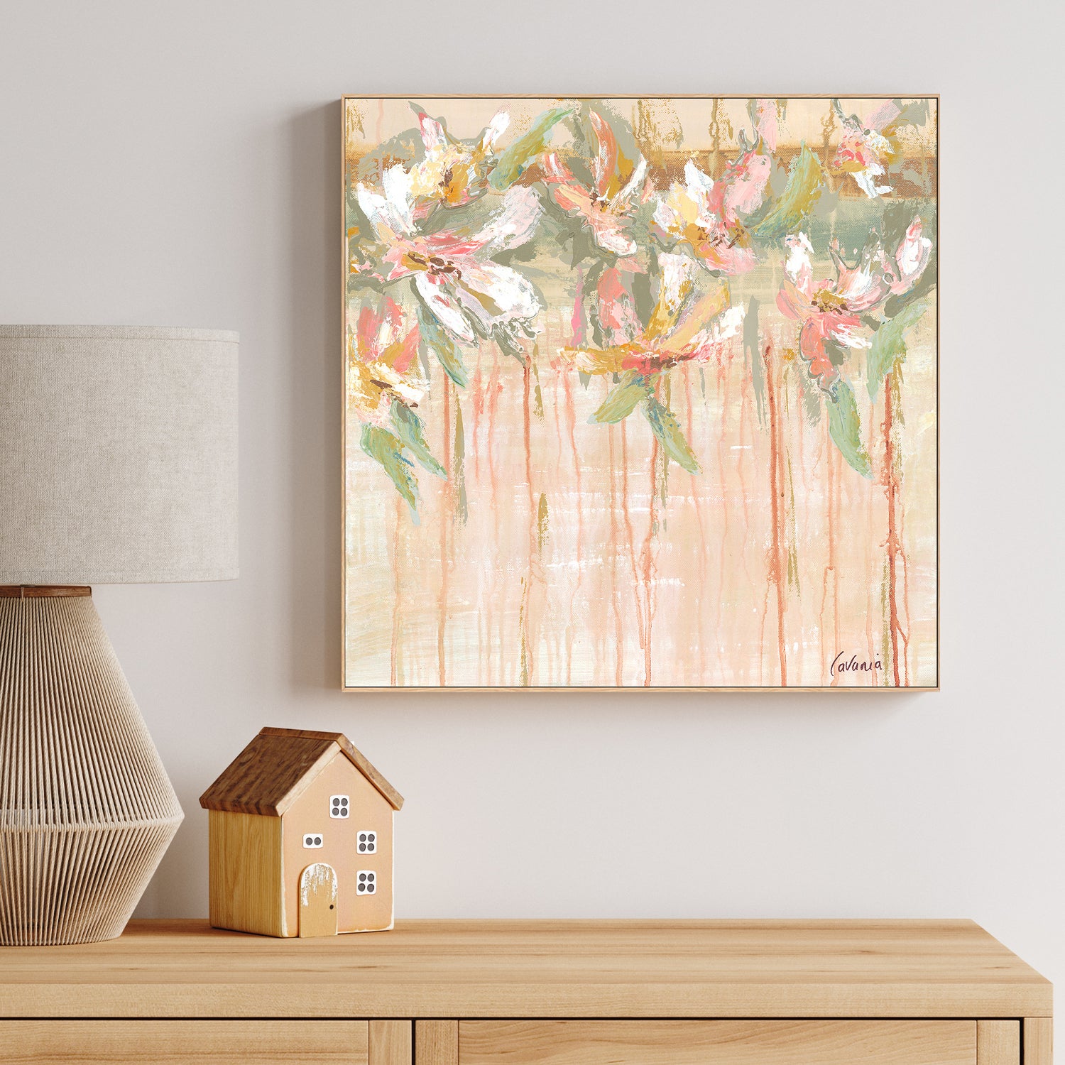 wall-art-print-canvas-poster-framed-Aika Floral-2