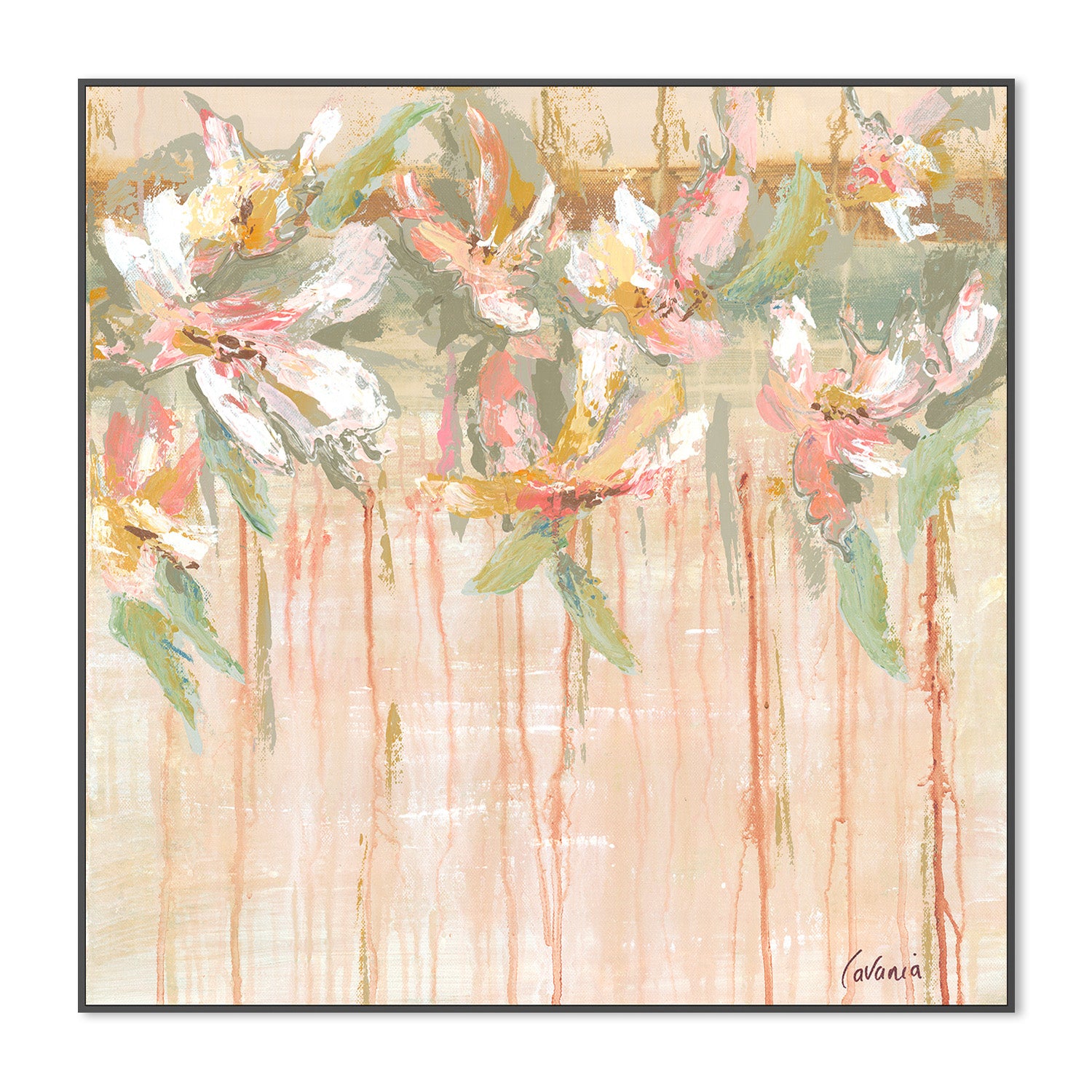 wall-art-print-canvas-poster-framed-Aika Floral-3