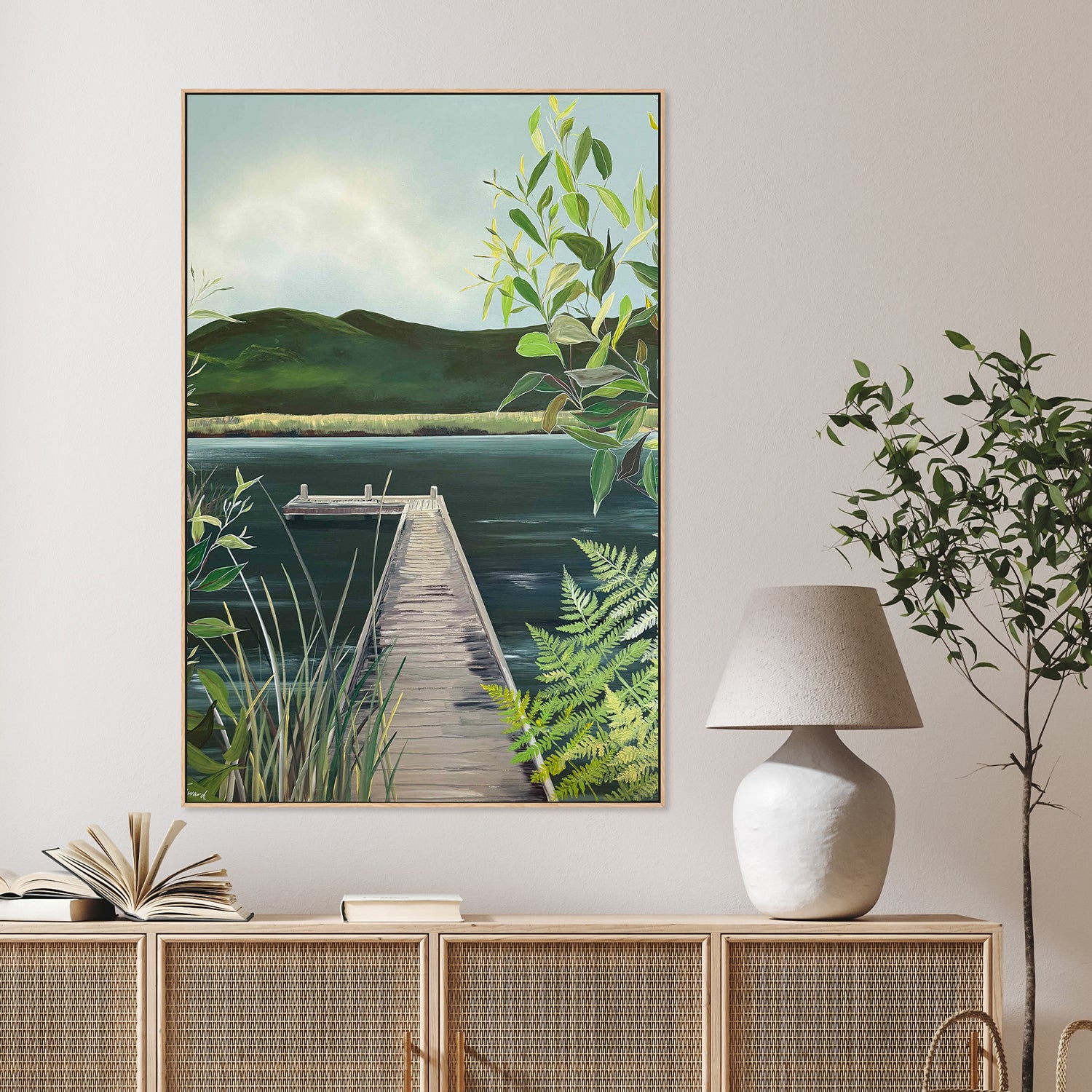 wall-art-print-canvas-poster-framed-Aire River-2
