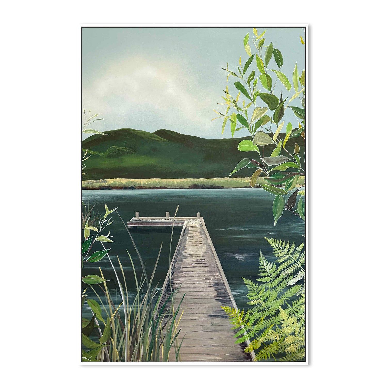 wall-art-print-canvas-poster-framed-Aire River-5