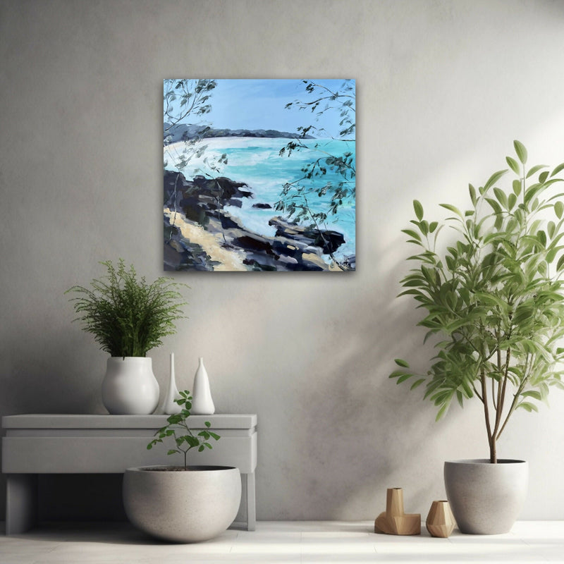 wall-art-print-canvas-poster-framed-Alexandria Bay, Original Hand-Painted Canvas By Meredith Howse , By Meredith Howse-4