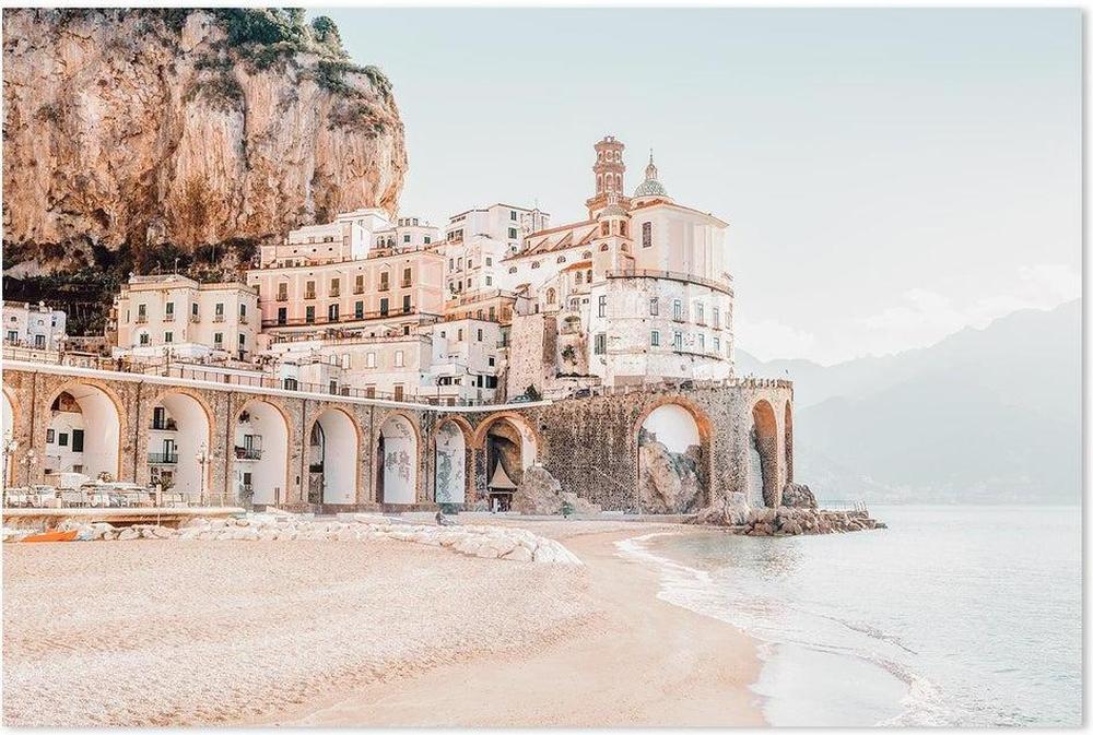 Buy Amalfi Cityscape Wall Art Online, Framed Canvas Or Poster