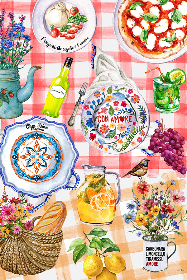 wall-art-print-canvas-poster-framed-amalfi coast-1