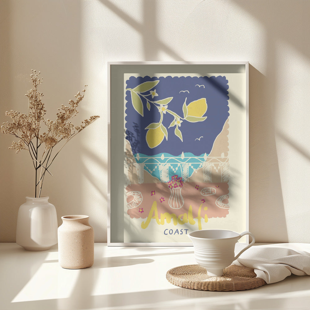 wall-art-print-canvas-poster-framed-Amalfi Coast , By Studio Dolci-3