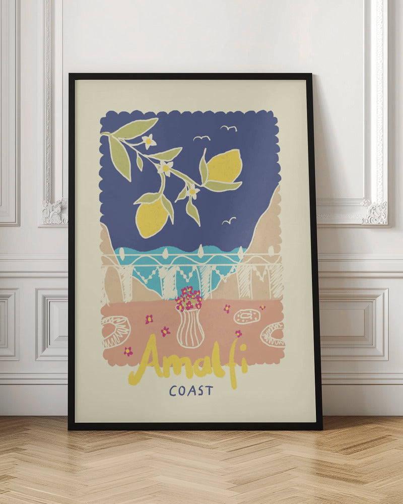 wall-art-print-canvas-poster-framed-Amalfi Coast , By Studio Dolci-4