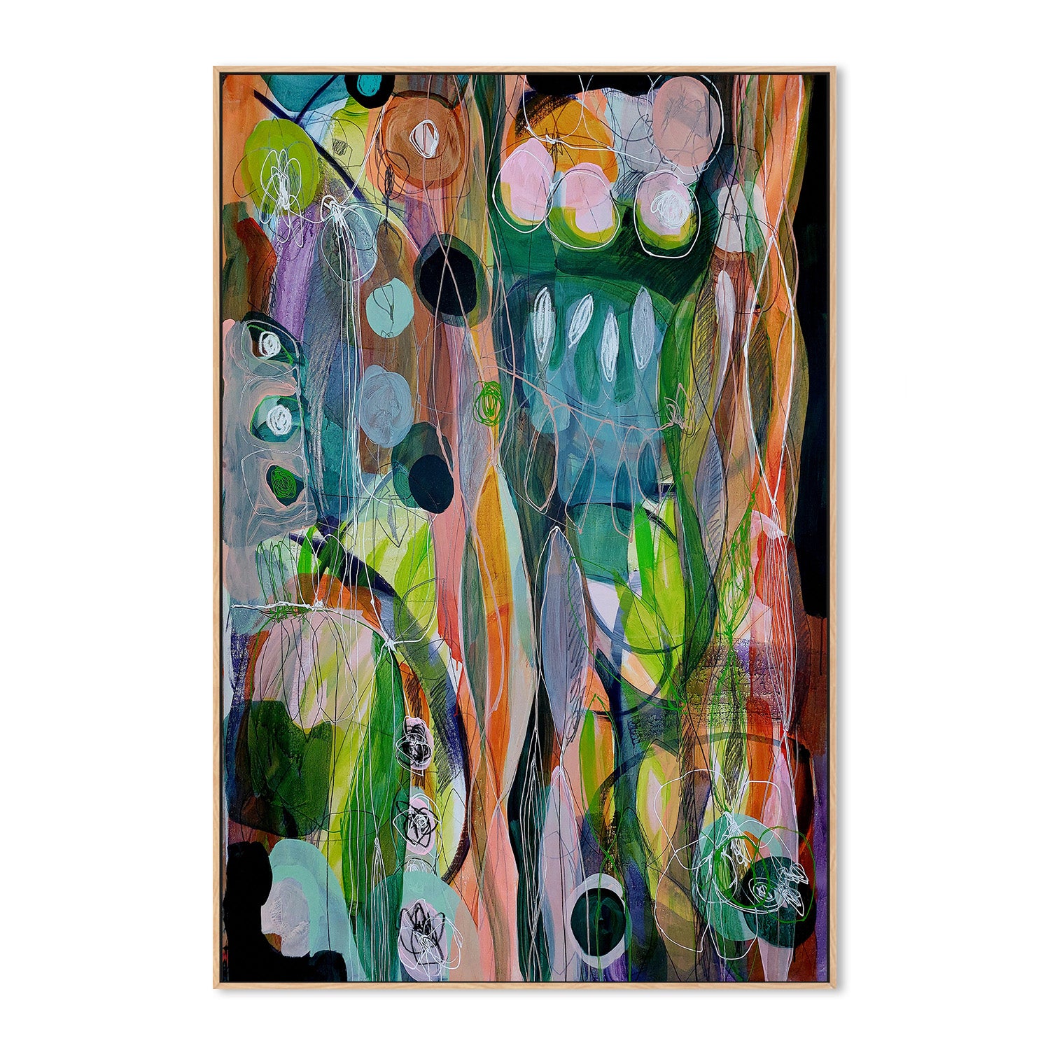 wall-art-print-canvas-poster-framed-Amazonia, Style A-4