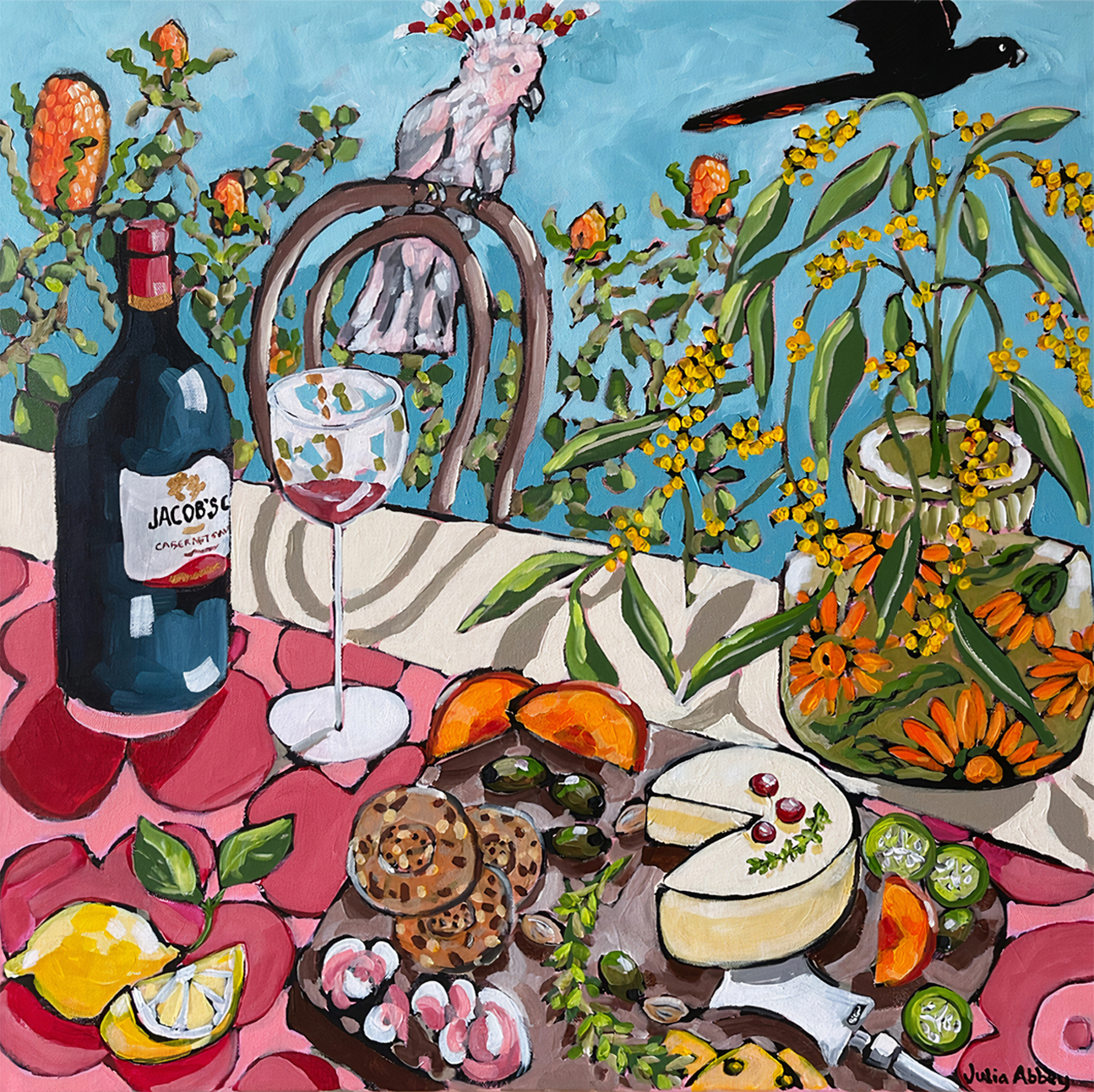 wall-art-print-canvas-poster-framed-An Aussie Summer , By Julia Abbey-1
