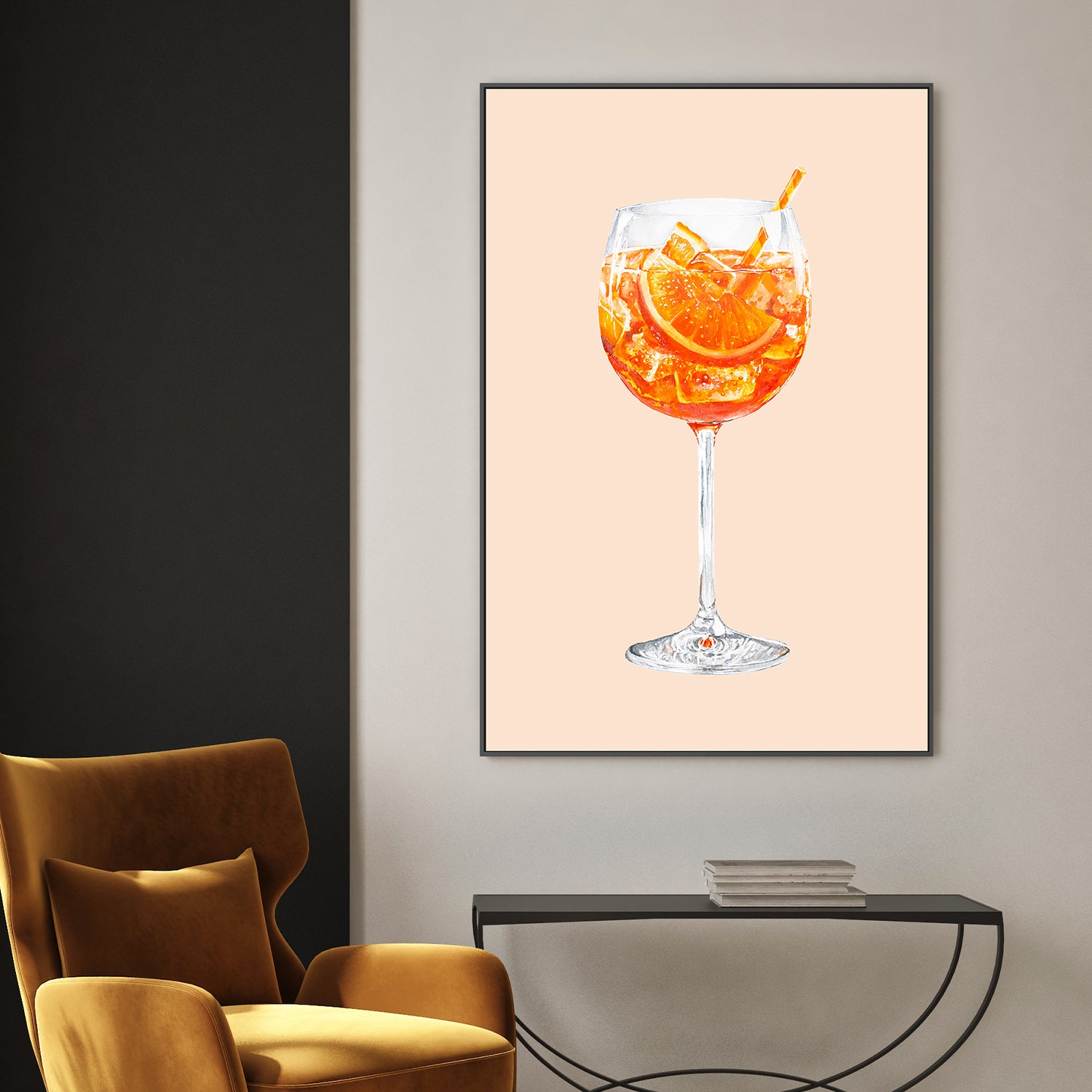 wall-art-print-canvas-poster-framed-Aperol Spritz-2