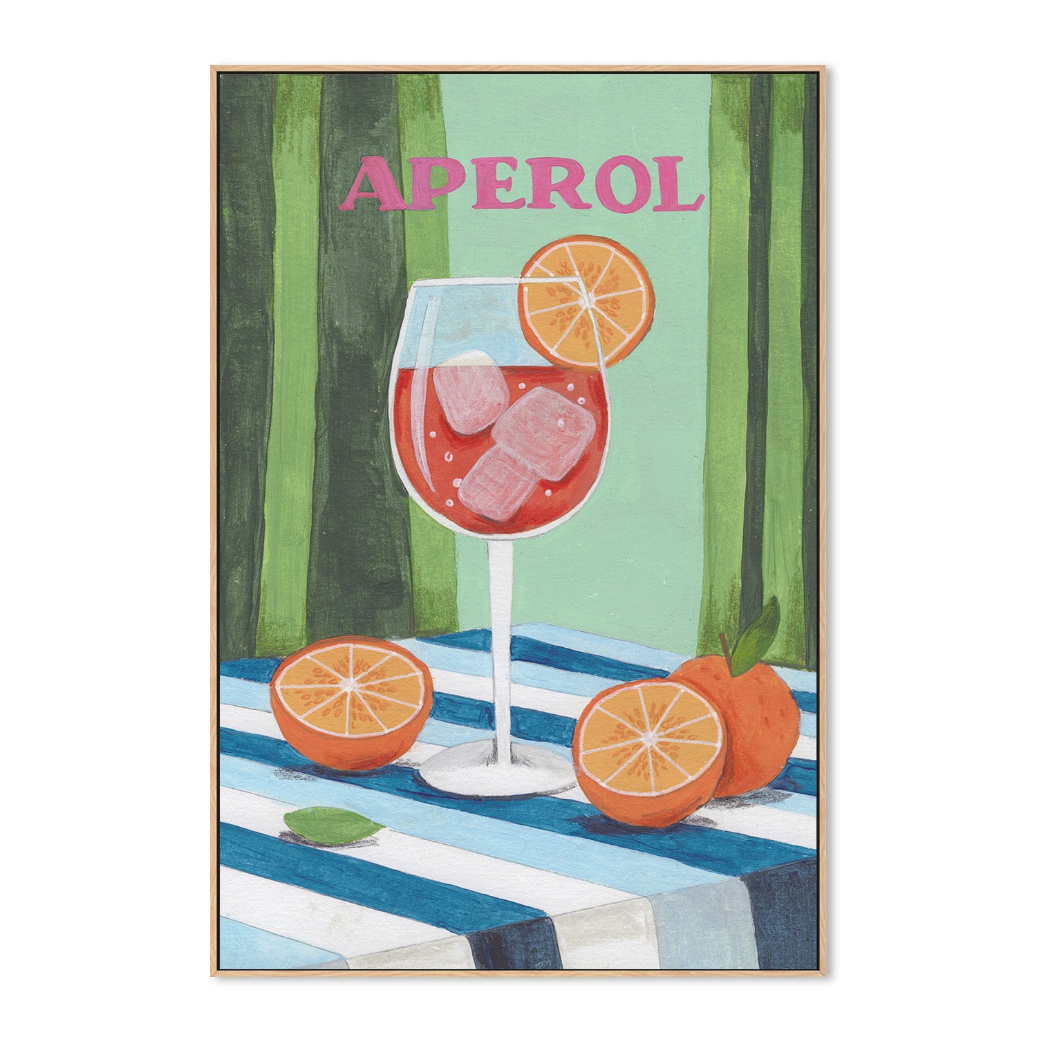 wall-art-print-canvas-poster-framed-Aperol Spritz Cocktail-4