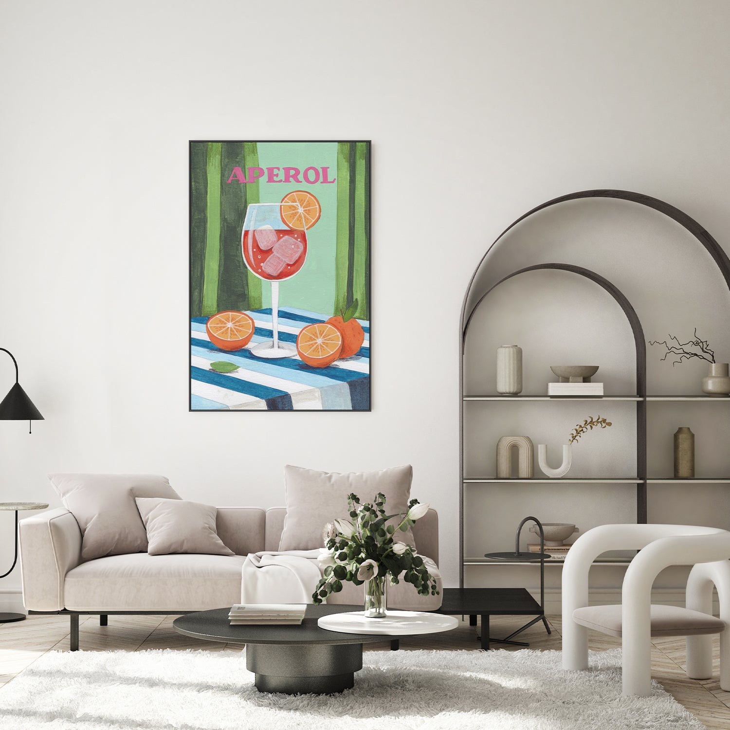 wall-art-print-canvas-poster-framed-Aperol Spritz Cocktail-8