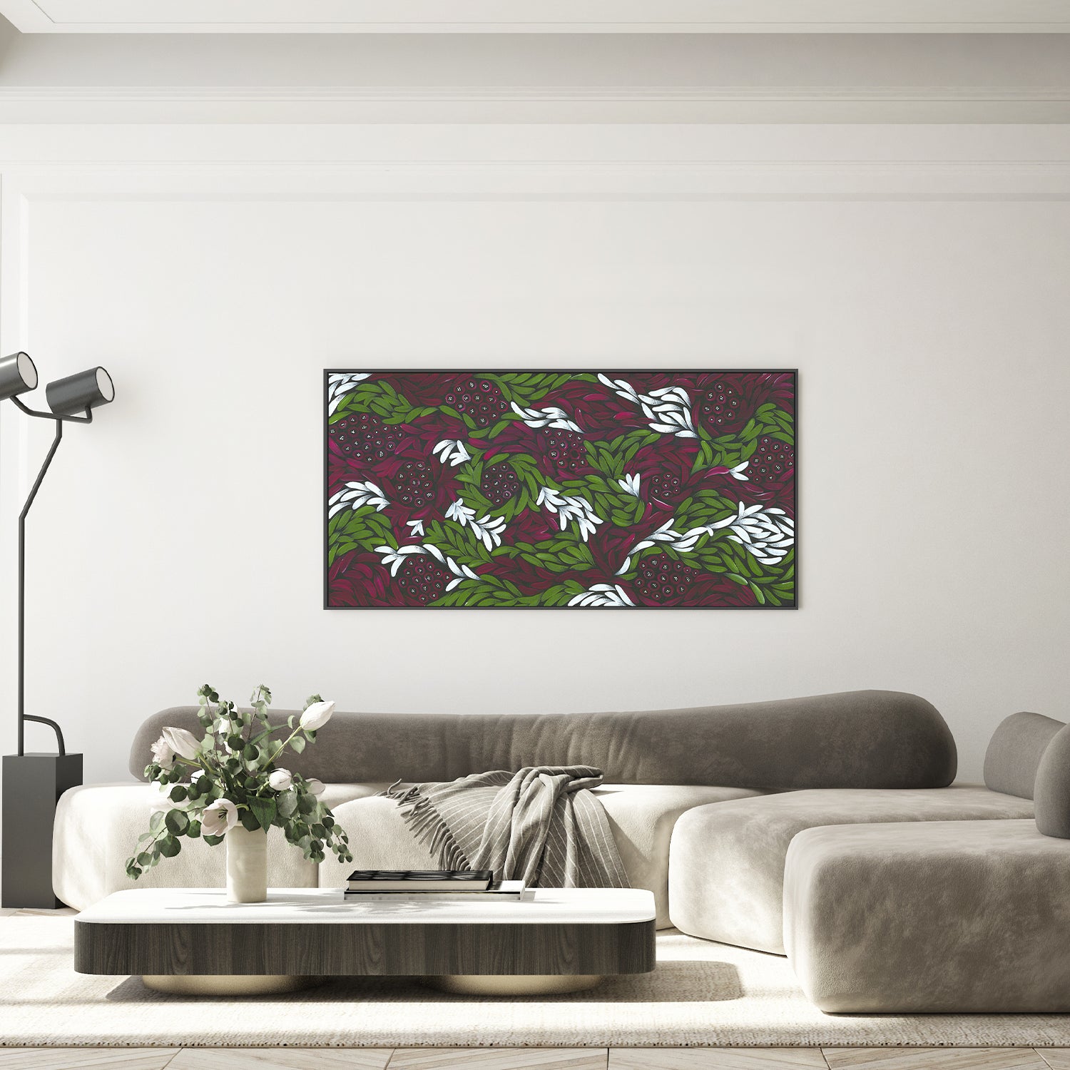 wall-art-print-canvas-poster-framed-Apple Berry Dreaming-7