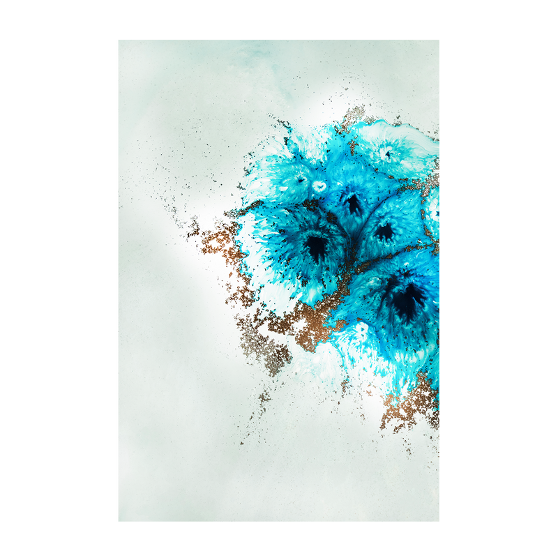 wall-art-print-canvas-poster-framed-Aqua Aurora, Style A & B, Set Of 2 , By Petra Meikle-7