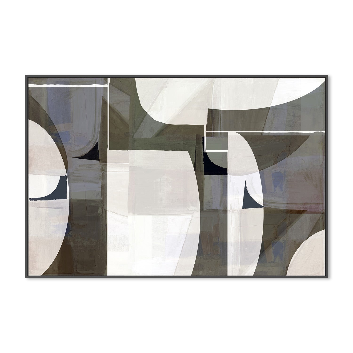 wall-art-print-canvas-poster-framed-Architectural Abstraction, Style A-3