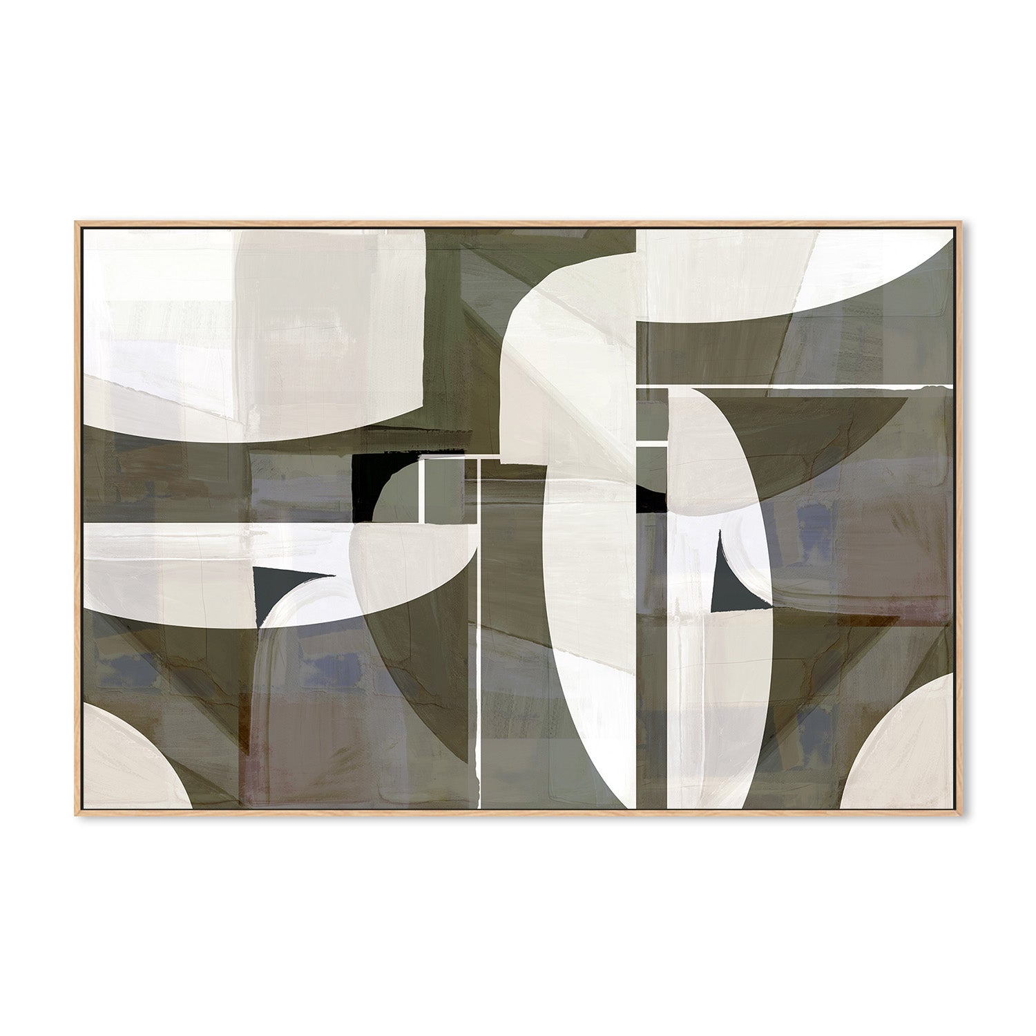 wall-art-print-canvas-poster-framed-Architectural Abstraction, Style B-4