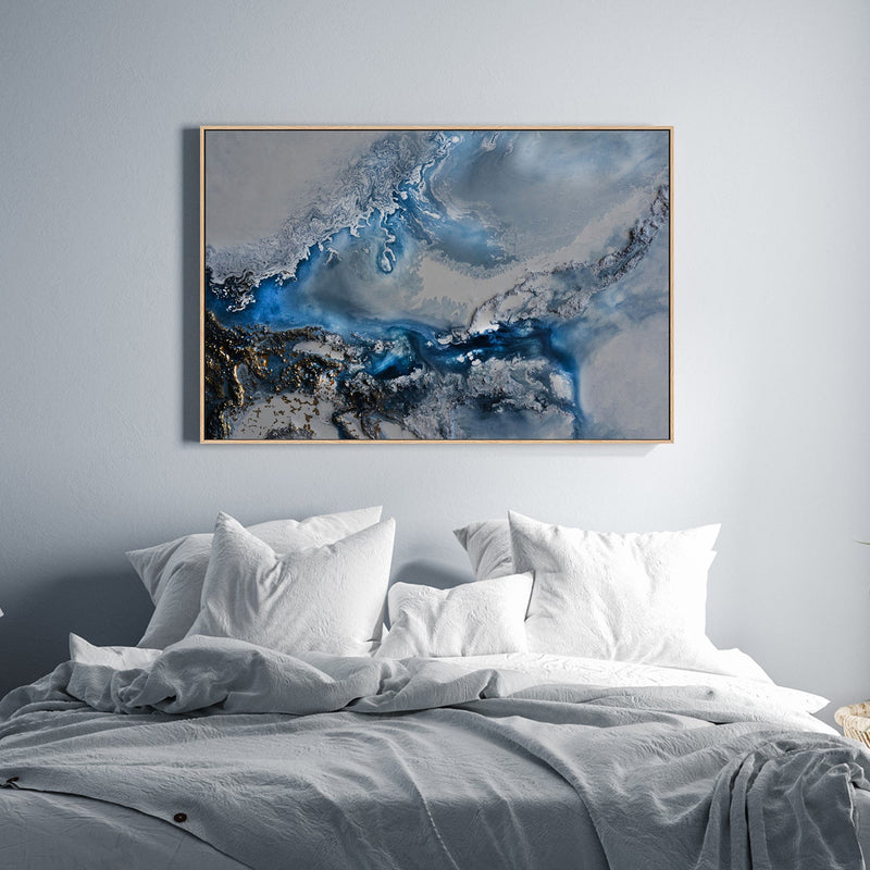 wall-art-print-canvas-poster-framed-Arctic Waters , By Petra Meikle-2