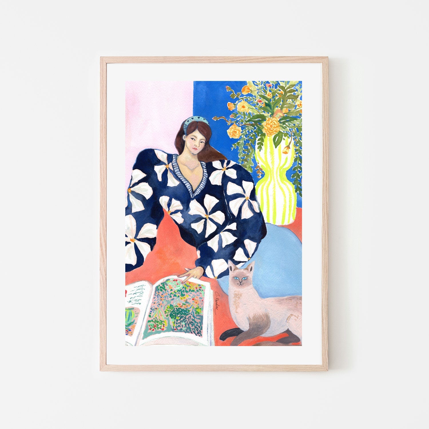 wall-art-print-canvas-poster-framed-Art Appreciation , By Chonticha Hanon-6
