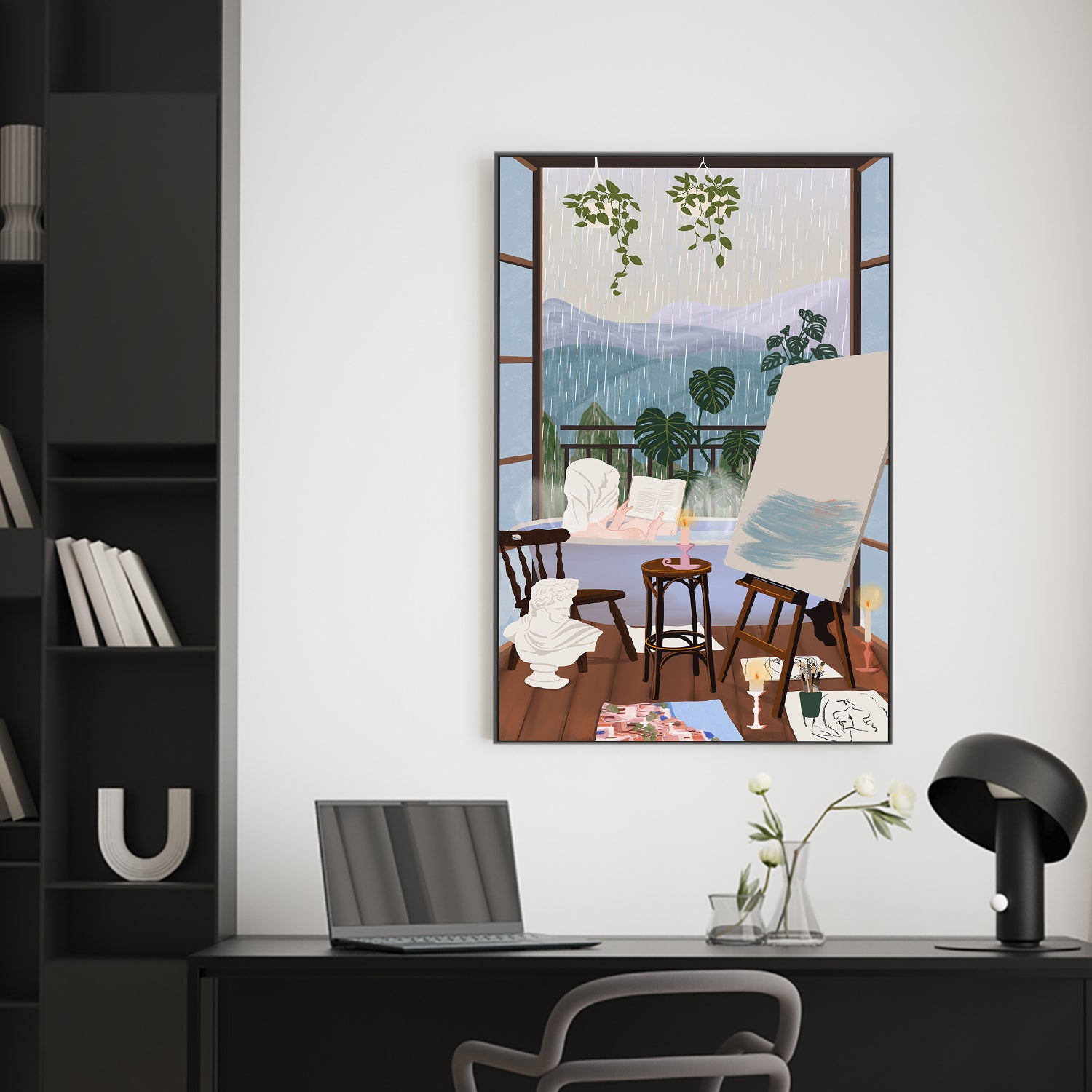 wall-art-print-canvas-poster-framed-Artist Lodge-2