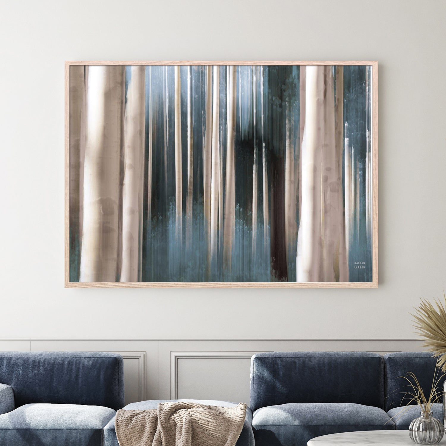 wall-art-print-canvas-poster-framed-Aspen Dreams Blue-7
