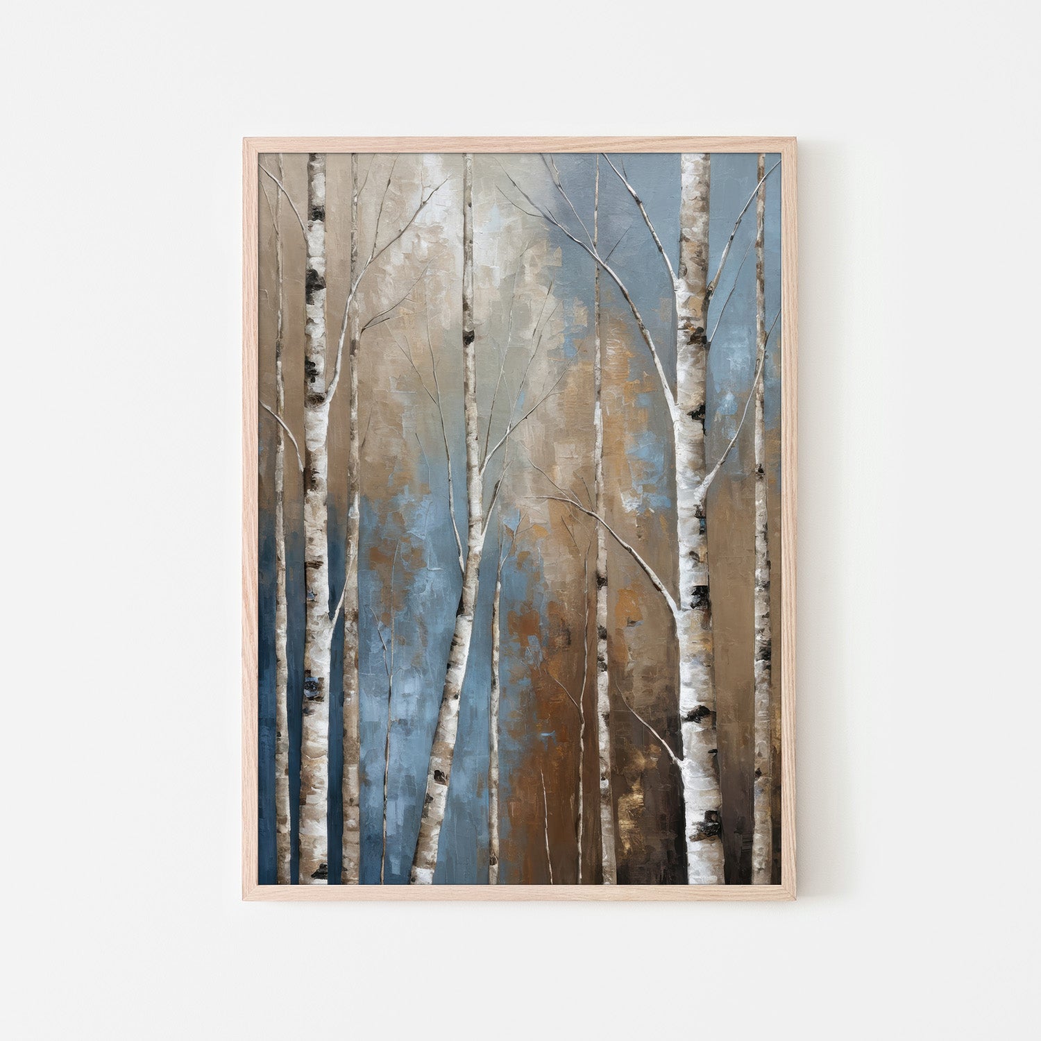 wall-art-print-canvas-poster-framed-aspen grove and clear blue sky-6