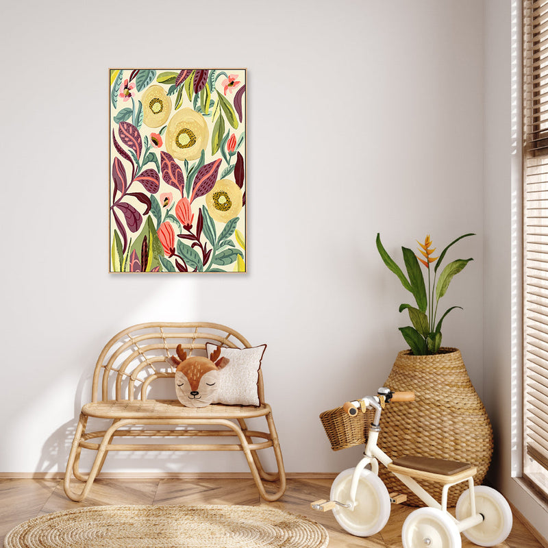 wall-art-print-canvas-poster-framed-August Flowers , By Kelly Angelovic-2