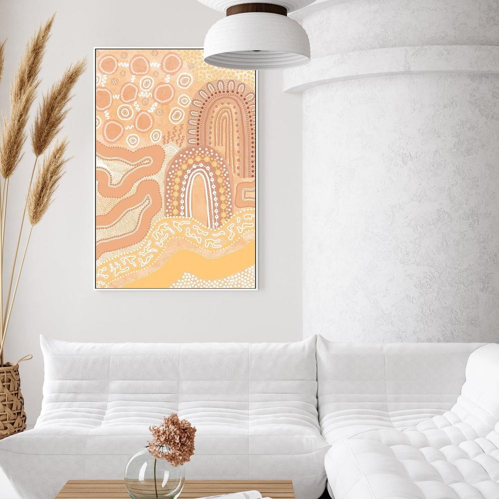 wall-art-print-canvas-poster-framed-Aunties-by-Tulearah Shield-Gioia Wall Art