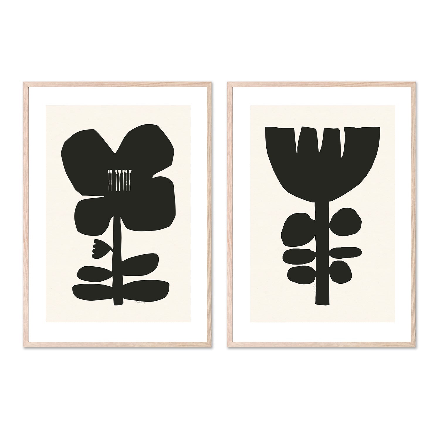 wall-art-print-canvas-poster-framed-Aura, Style A & B, Set Of 2 , By Andelle Art-6