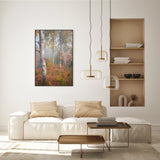 wall-art-print-canvas-poster-framed-Autumn Birchtrees , By Christian Lindsten-GIOIA-WALL-ART