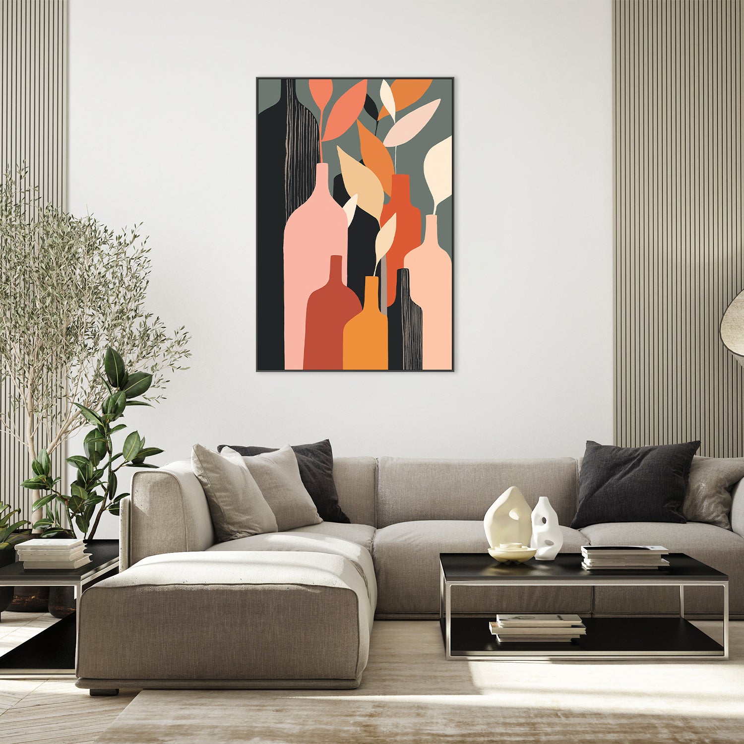 wall-art-print-canvas-poster-framed-Autumn Bottles-8