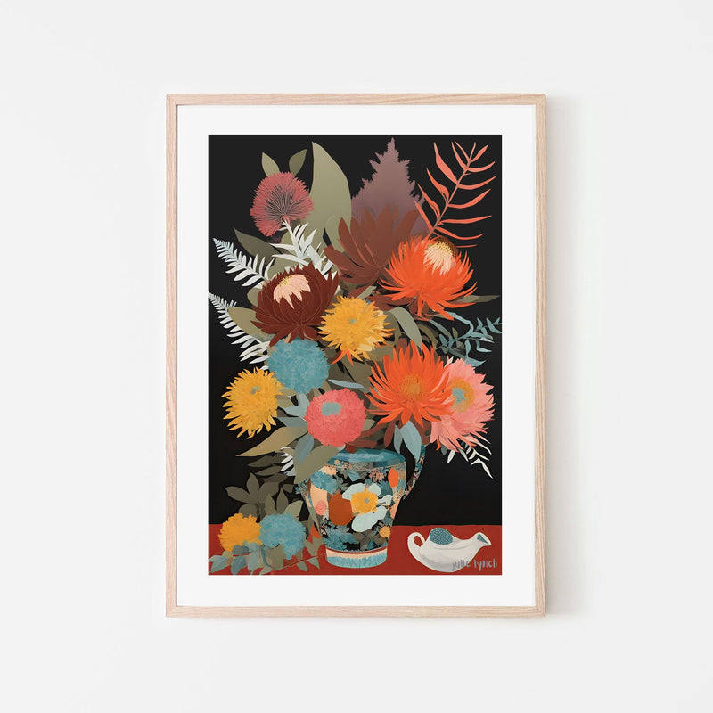 wall-art-print-canvas-poster-framed-Autumn In a Vase , By Julie Lynch-6