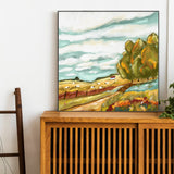 wall-art-print-canvas-poster-framed-Autumn In The Field , By Lia Nell-GIOIA-WALL-ART