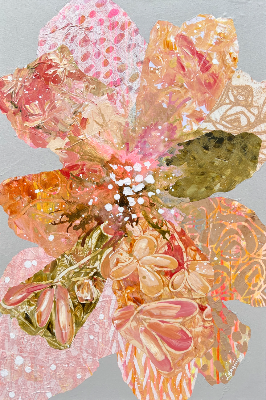 wall-art-print-canvas-poster-framed-Ava's Garden , By Leanne Daquino-GIOIA-WALL-ART