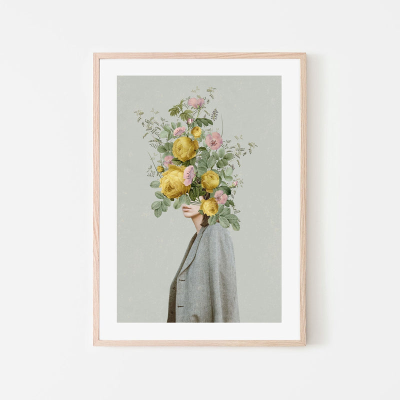wall-art-print-canvas-poster-framed-Avery, By Frida Floral-GIOIA-WALL-ART