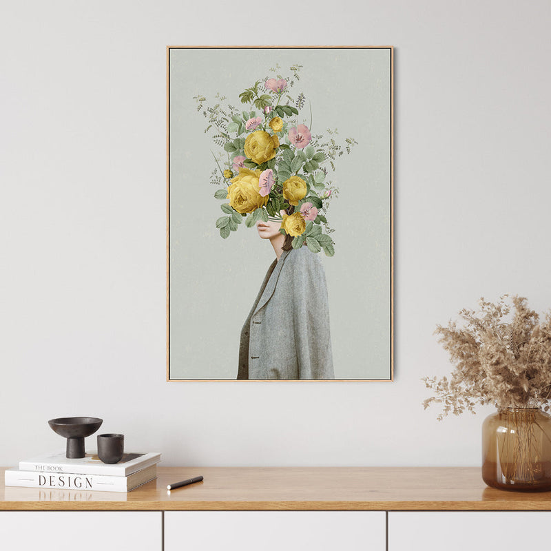 wall-art-print-canvas-poster-framed-Avery, By Frida Floral-GIOIA-WALL-ART