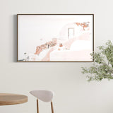 wall-art-print-canvas-poster-framed-Balcony View From Santorini Island, Style A-by-Gioia Wall Art-Gioia Wall Art