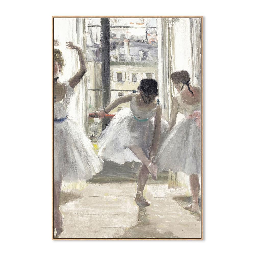 wall-art-print-canvas-poster-framed-Ballet Class in Paris , By Leah Straatsma-5