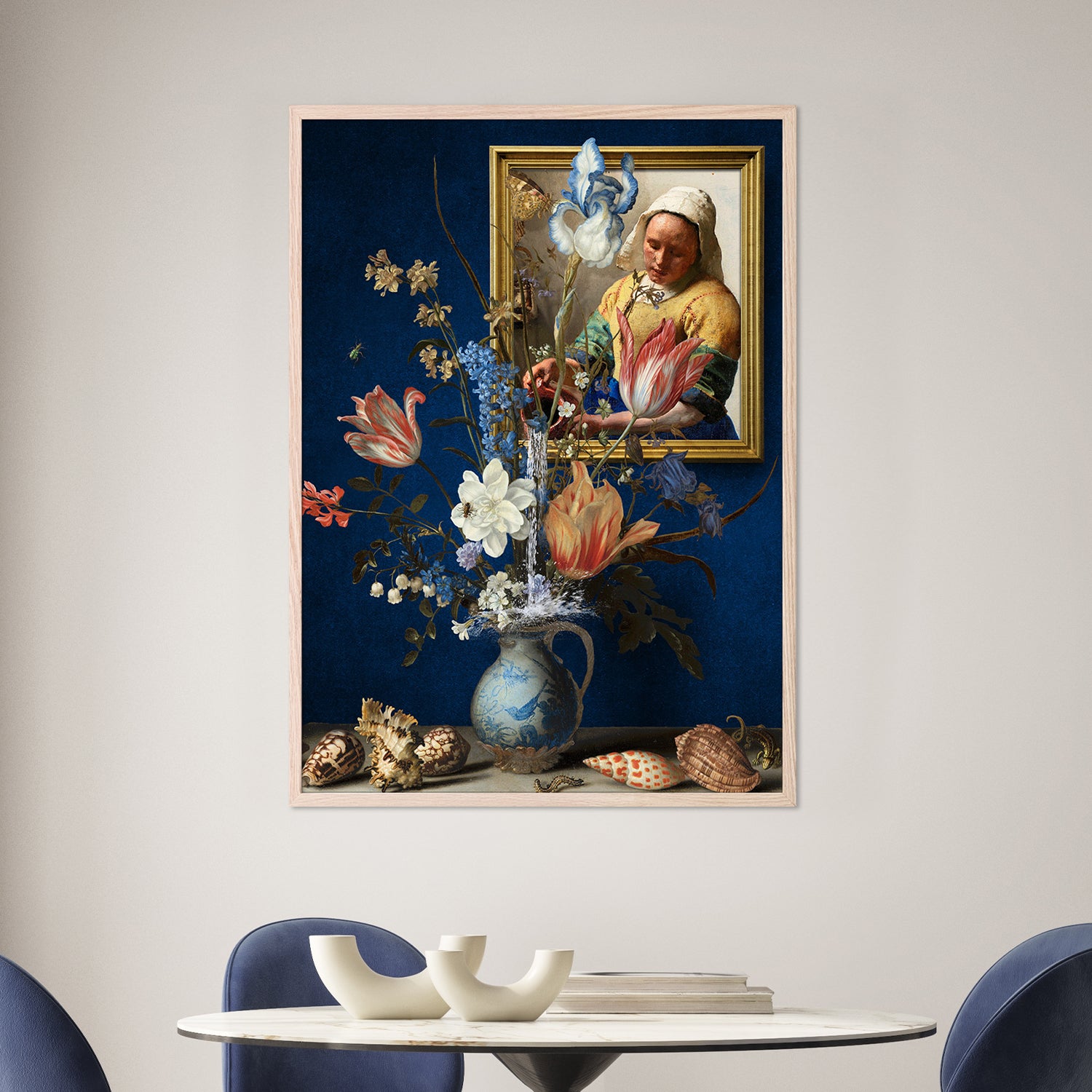 wall-art-print-canvas-poster-framed-Balthasar a Vermeer - Art Combined-2