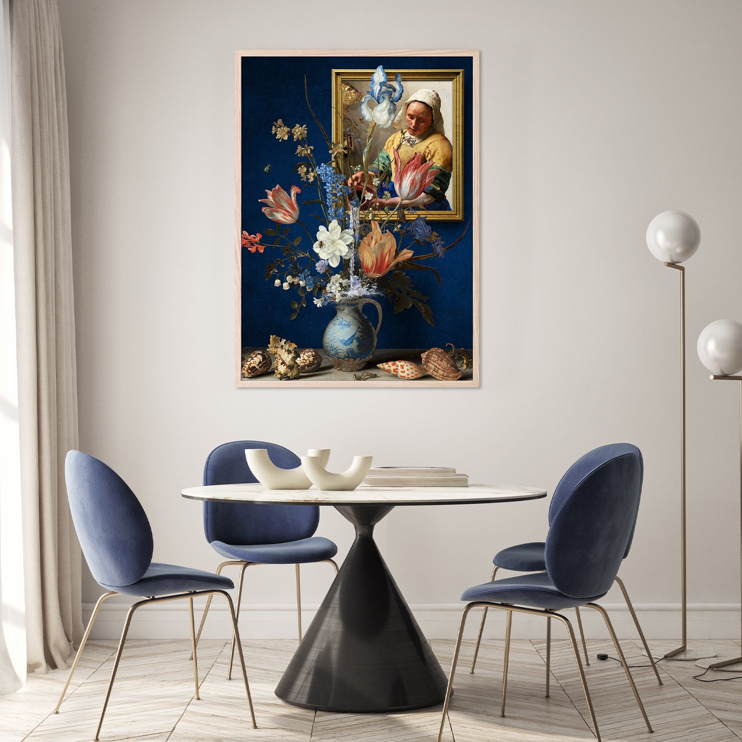 wall-art-print-canvas-poster-framed-Balthasar a Vermeer - Art Combined-9