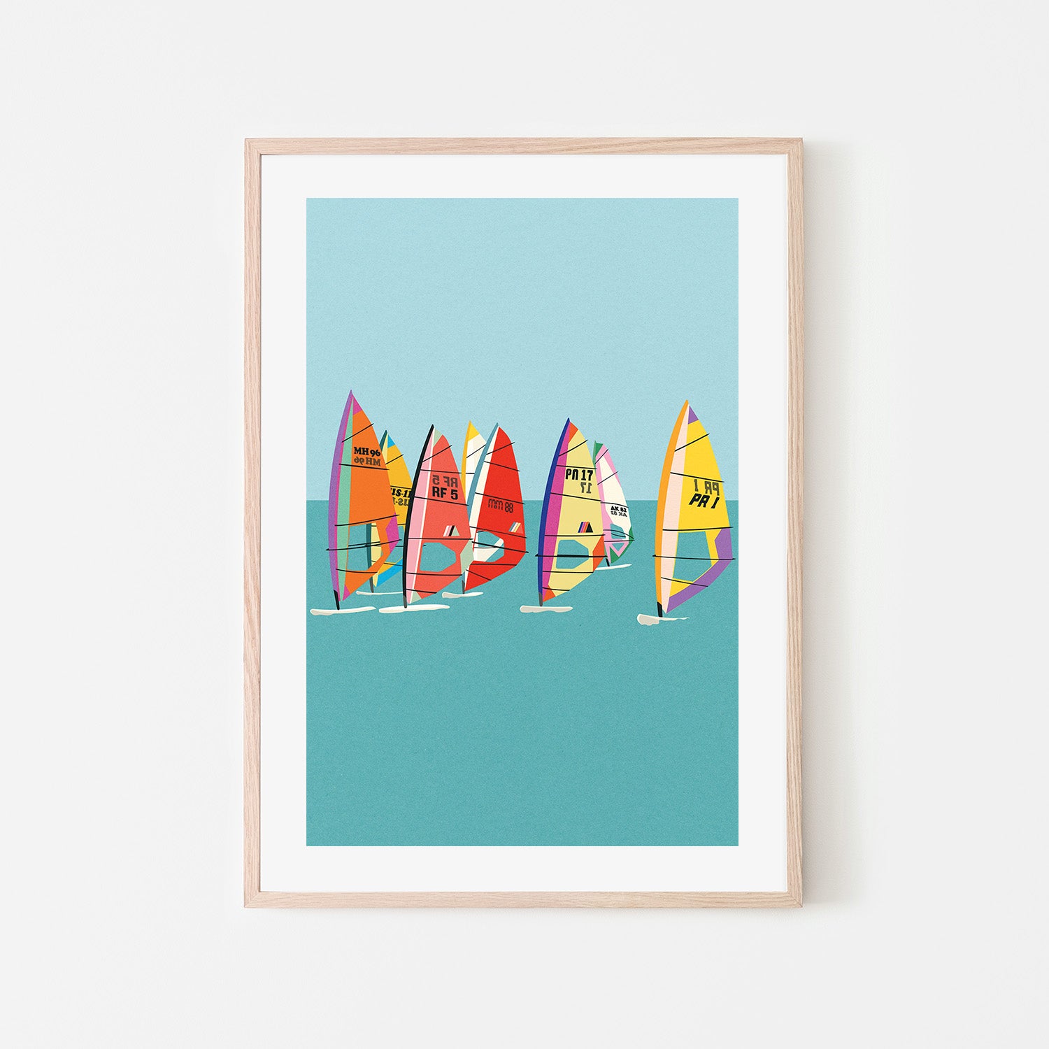 wall-art-print-canvas-poster-framed-Baltic Sea Windsurfing-6