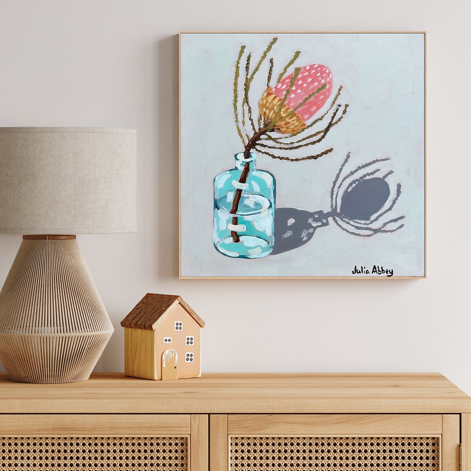 wall-art-print-canvas-poster-framed-Banksia , By Julia Abbey-2