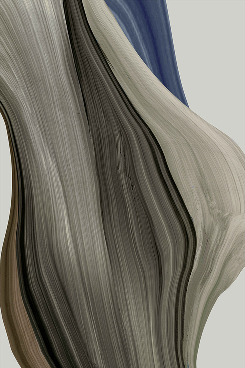 wall-art-print-canvas-poster-framed-Bark and Shadow, Style A-1