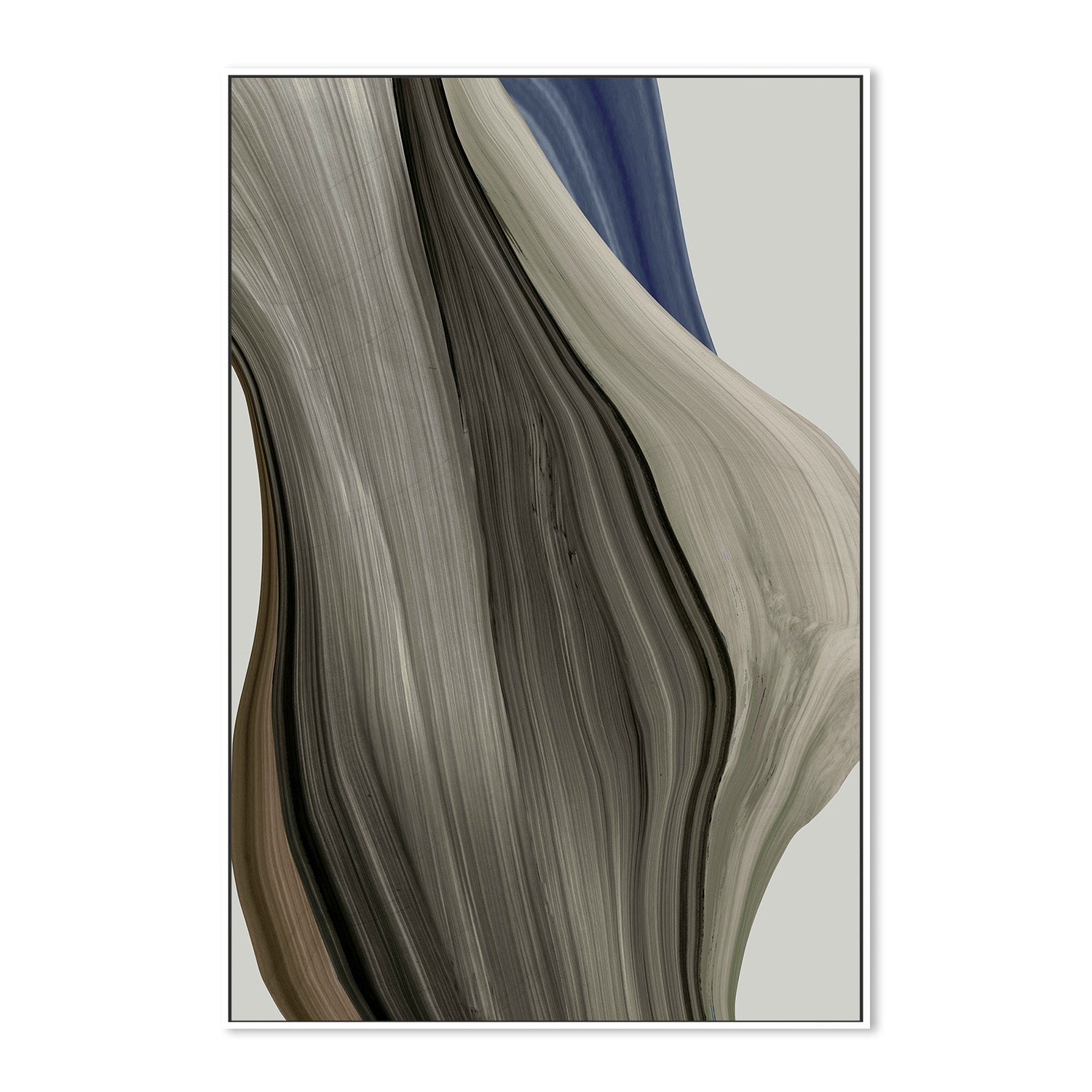 wall-art-print-canvas-poster-framed-Bark and Shadow, Style A-5