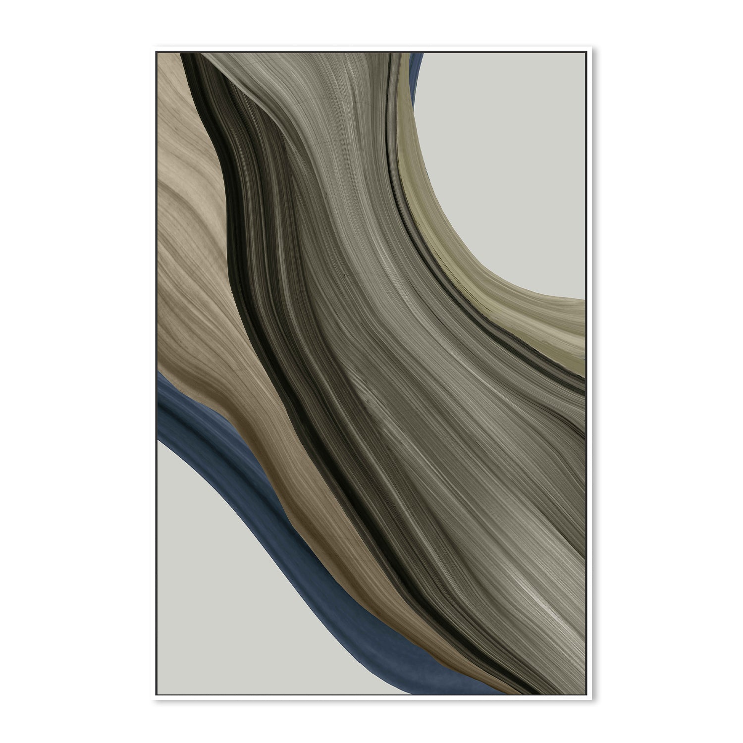 wall-art-print-canvas-poster-framed-Bark and Shadow, Style B-5