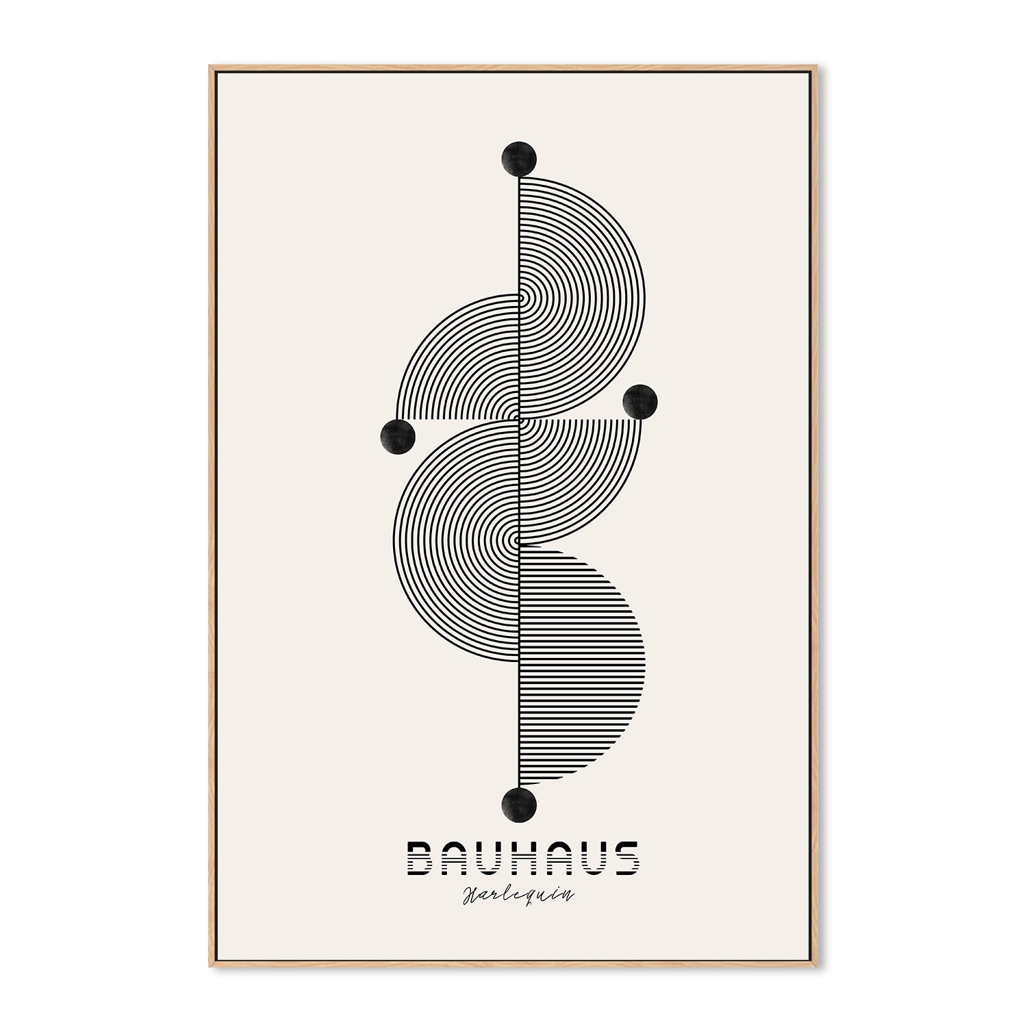 wall-art-print-canvas-poster-framed-Bauhaus Harlequin-4