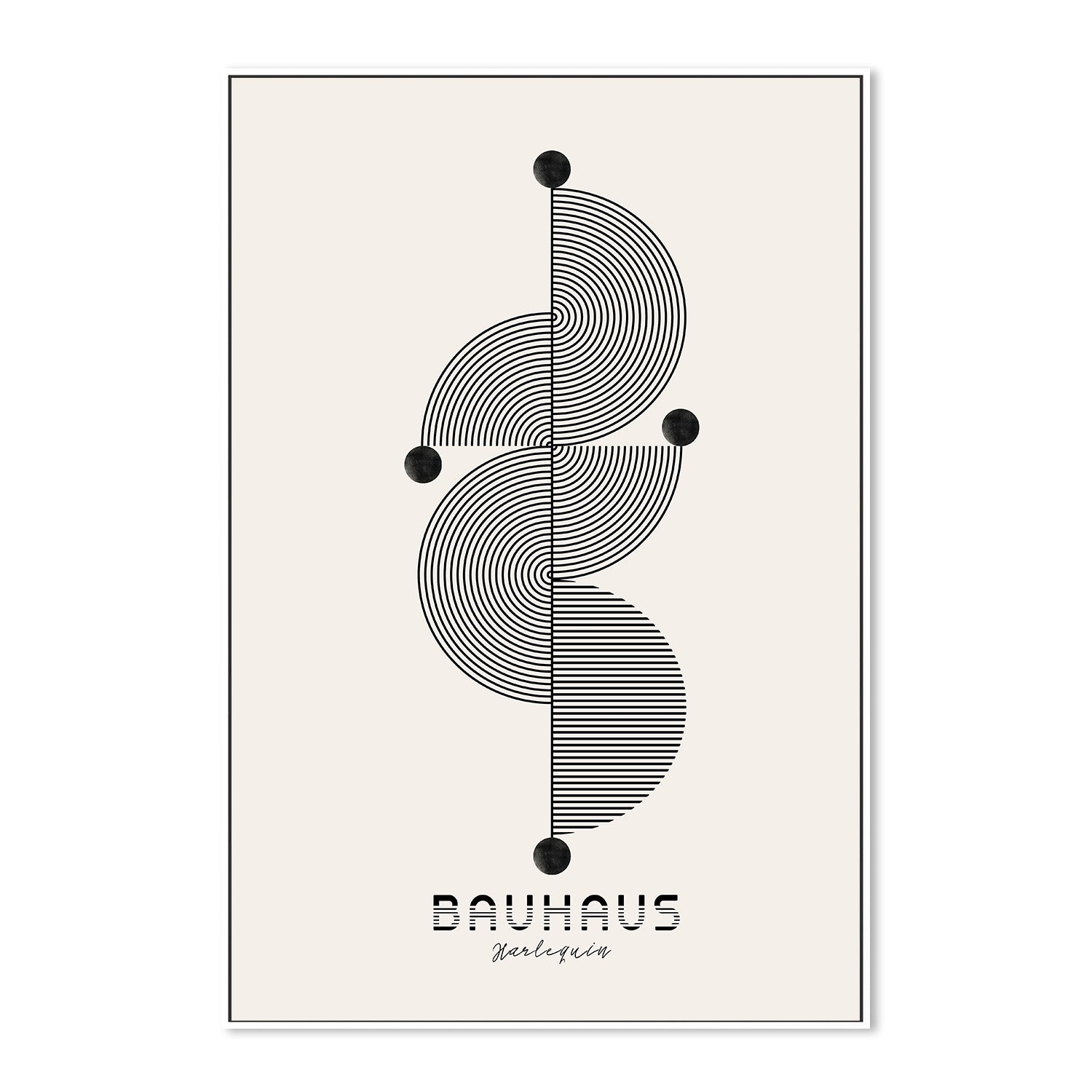 wall-art-print-canvas-poster-framed-Bauhaus Harlequin-5