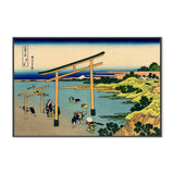 wall-art-print-canvas-poster-framed-Bay of Noboto-by-Katsushika Hokusai-Gioia Wall Art