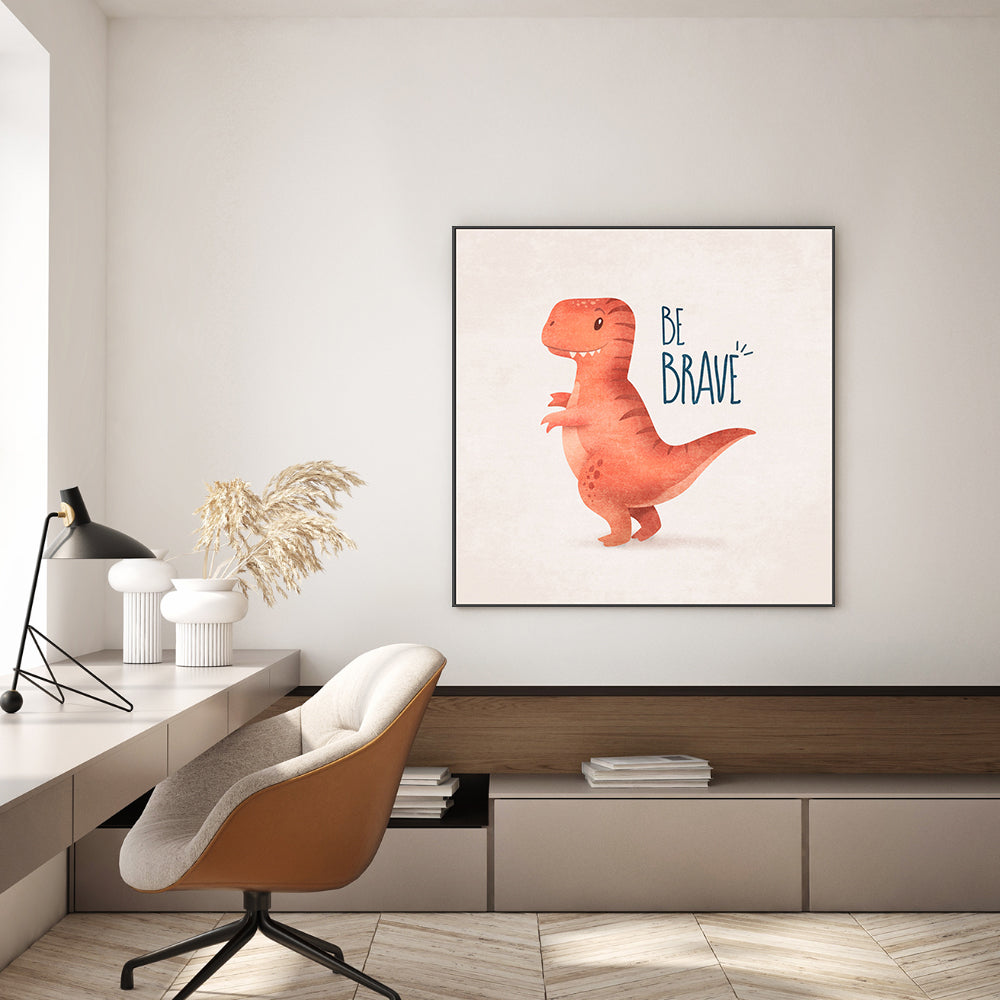 wall-art-print-canvas-poster-framed-Be Brave , By Emel Tunaboylu-GIOIA-WALL-ART